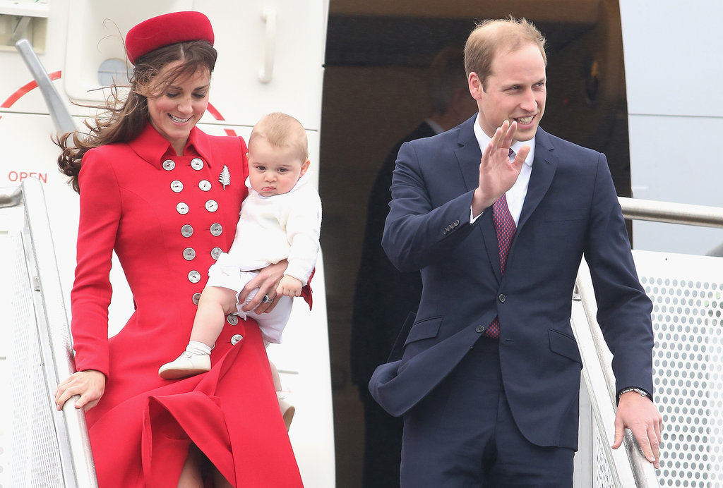 The queen gave William and George special permission to fly together.
The monarch must give her approval for two heirs to travel by air together, an event that's typically avoided.
And they flew commercial.
Will, Kate, and George traveled the 20-plus hours from London to Australia by a scheduled commercial flight — first class was reserved for them and their entourage, of course. Could you imagine being on the flight? For flights in and around Australia and New Zealand, they are using the royal air force. So when Kate stepped off that flight in red, she was not freshening up in a commercial airline bathroom, since that flight was chartered by the air force.
The queen gave William and George special permission to fly together.
The monarch must give her approval for two heirs to travel by air together, an event that's typically avoided.
And they flew commercial.
Will, Kate, and George traveled the 20-plus hours from London to Australia by a scheduled commercial flight — first class was reserved for them and their entourage, of course. Could you imagine being on the flight? For flights in and around Australia and New Zealand, they are using the royal air force. So when Kate stepped off that flight in red, she was not freshening up in a commercial airline bathroom, since that flight was chartered by the air force.