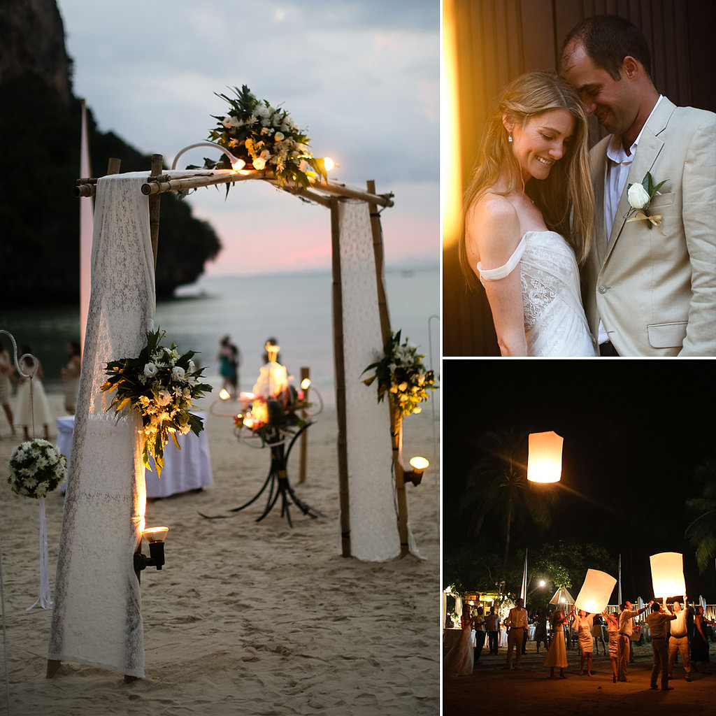 Do you have any advice for other brides planning a destination wedding?
"Weddings in general can be stressful to plan, no matter if it is close to home or halfway around the world. We thought a destination wedding would be stress-free, but I don't think that there is such a thing. We wouldn't change our decision for the world, though!
"We recommend designing the invitations to include as much information as possible. The invitations should both excite and prepare your guests for a destination wedding abroad. The more information you can include, the better. If guests understand that it is more than just a wedding and will be a travel experience, the more comfortable and excited they will be with the journey. We also set up a wedding website, which contained additional information for guests (trip planning information, accommodation, etc.).
"We also planned a series of events before the wedding, which not only gave us the opportunity to show off some of our favorite sites but also gave our guests the chance to get to know each other before the big day. By the time the wedding day arrived, all of our guests were comfortable with one another, having experienced so much together."
Source: Melissa McClure Photography
Do you have any advice for other brides planning a destination wedding?
"Weddings in general can be stressful to plan, no matter if it is close to home or halfway around the world. We thought a destination wedding would be stress-free, but I don't think that there is such a thing. We wouldn't change our decision for the world, though!
"We recommend designing the invitations to include as much information as possible. The invitations should both excite and prepare your guests for a destination wedding abroad. The more information you can include, the better. If guests understand that it is more than just a wedding and will be a travel experience, the more comfortable and excited they will be with the journey. We also set up a wedding website, which contained additional information for guests (trip planning information, accommodation, etc.).
"We also planned a series of events before the wedding, which not only gave us the opportunity to show off some of our favorite sites but also gave our guests the chance to get to know each other before the big day. By the time the wedding day arrived, all of our guests were comfortable with one another, having experienced so much together."
Source: Melissa McClure Photography