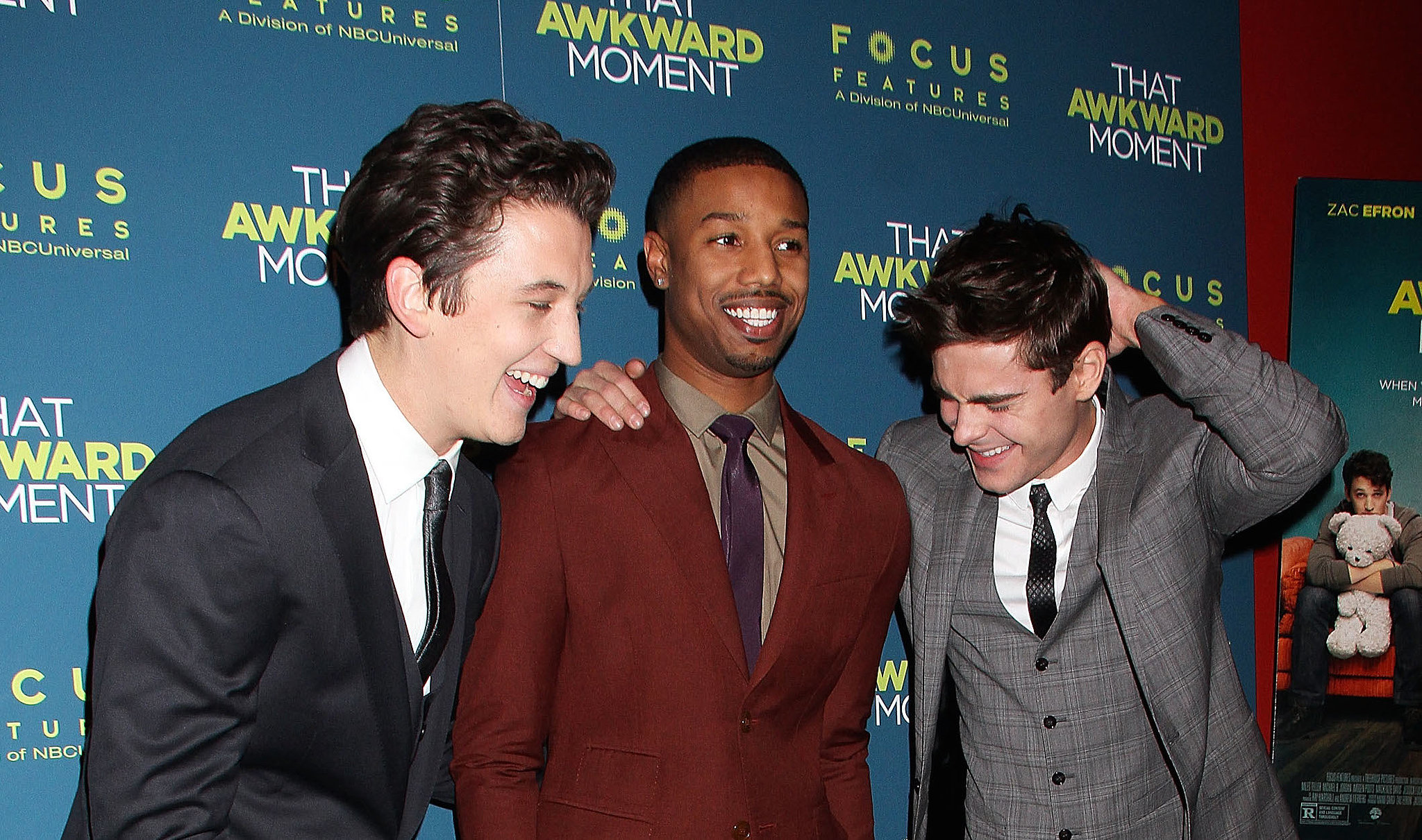 The Cast of That Awkward Moment Getting the Giggles Celebrity Shenanigans Make Red Carpets Way The Cast of That Awkward Moment Getting the Giggles Celebrity Shenanigans Make Red Carpets Way