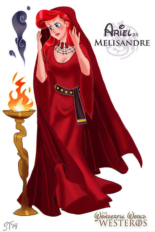 Disney Princesses As Game Of Thrones Art Popsugar Love And Sex 