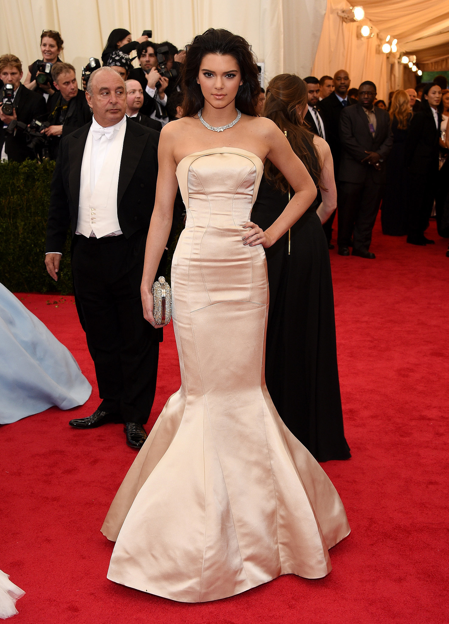Kendall Jenner at the 2014 Met Gala Who Wore What See Every Look on the Met Gala Red Carpet