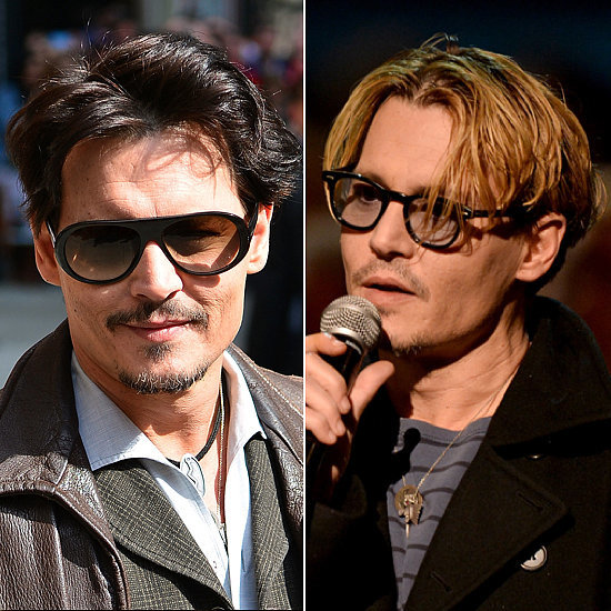 Does Johnny look better as a blond or brunet? Does Johnny look better as a blond or brunet?