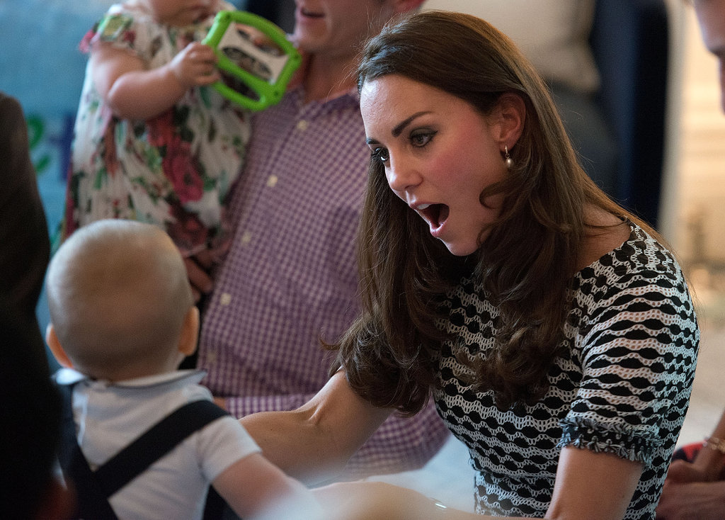 So That's Where Prince George Gets Those Cute Faces From!