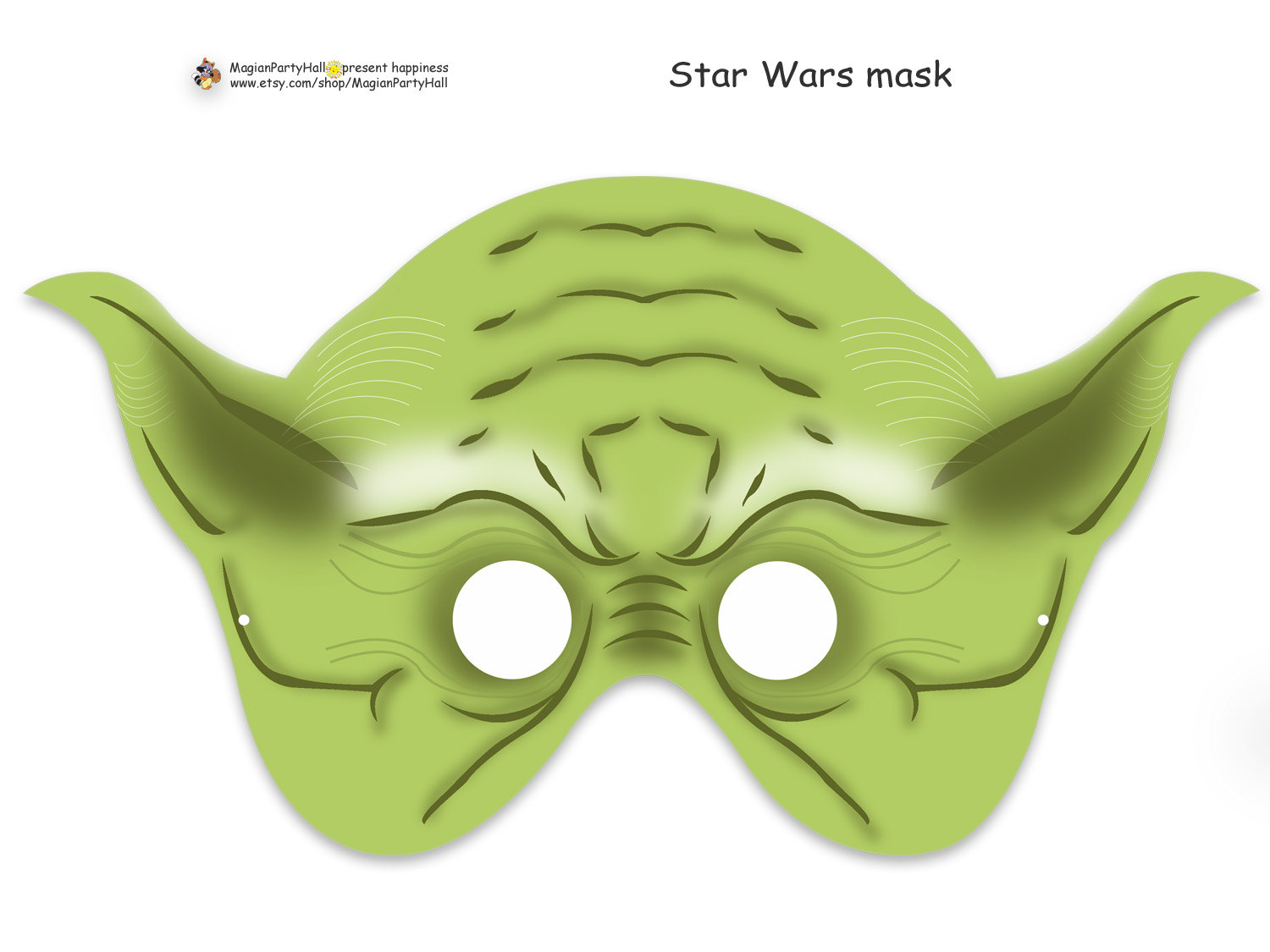 A Yoda mask ($2) would absolutely be the hit of the photo booth