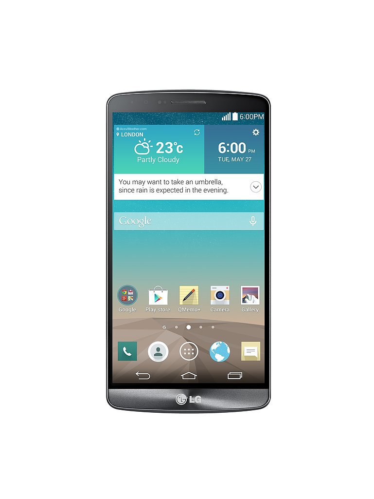 LG G3 Homescreen The LG G3 Is the Most Advanced Smartphone on Paper