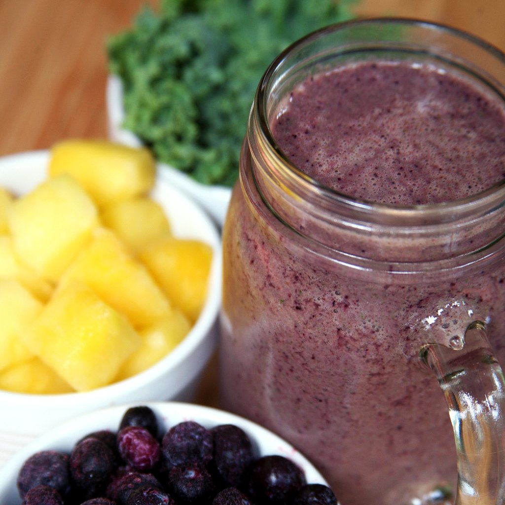 Flat Belly Smoothie POPSUGAR Fitness