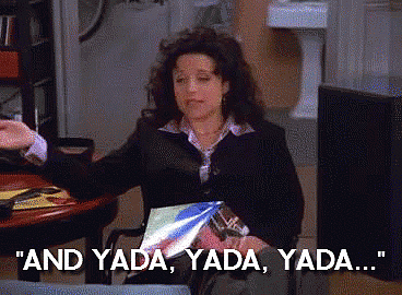 When Elaine Yada Yada Yadas Sex