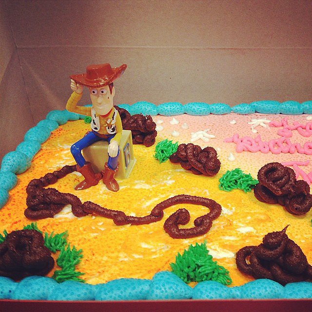 Too Much Cake, Woody? Too Much Cake, Woody?