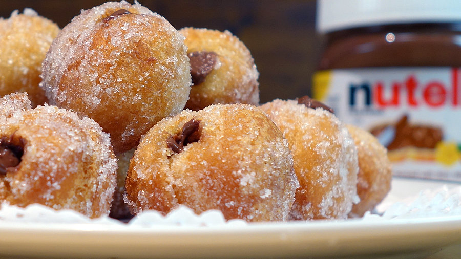 Nutella Stuffed Cronut Holes Crazy Ways To Get Your Nutella Fix