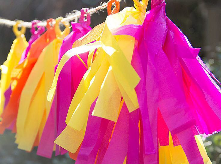 DIY Fringe Banner 25 of Our Favorite Kids' Party Ideas (We Got Them
