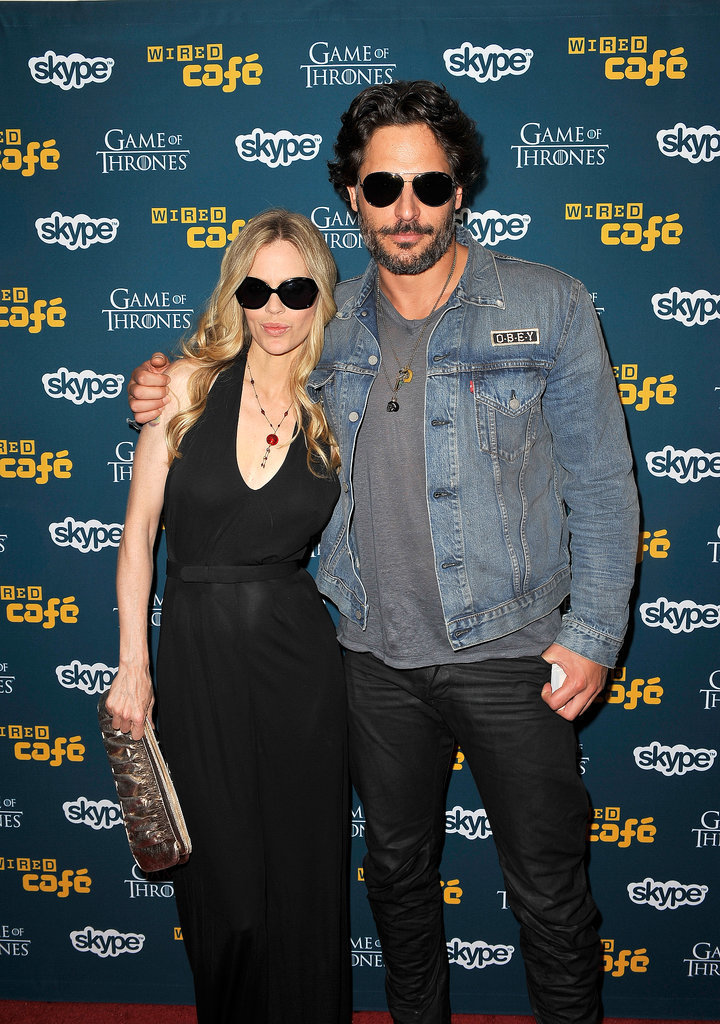 True Blood's Kristin Bauer and Joe Manganiello kept their shades on for an event in 2012.
True Blood's Kristin Bauer and Joe Manganiello kept their shades on for an event in 2012.