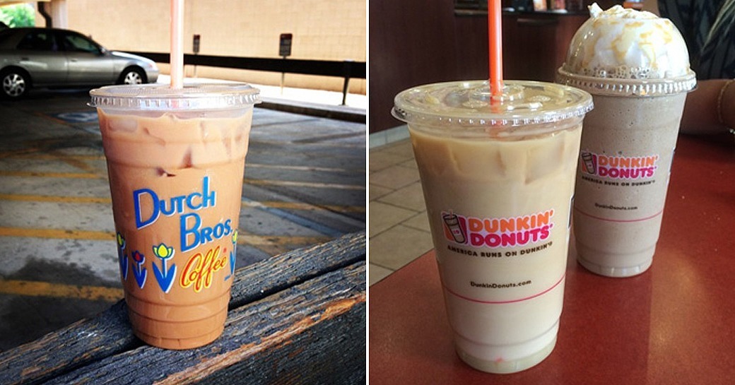 Dutch Bros Vs Dunkin Donuts Popsugar Food