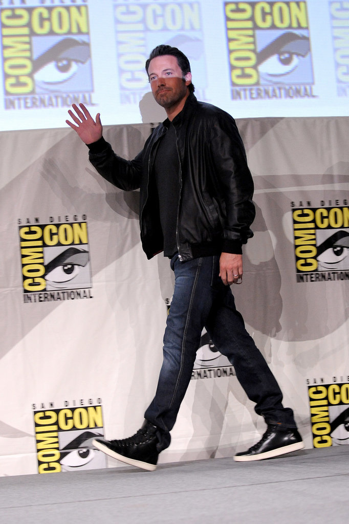 Ben Affleck looked hotter than ever when he attended the Batman v Superman: Dawn of Justice event on Saturday.
Ben Affleck looked hotter than ever when he attended the Batman v Superman: Dawn of Justice event on Saturday.