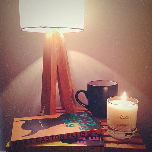 An interesting lamp can be a wonderful way to decorate your bedside, eliminating the need for other adornment. Don't shy away from unique lighting: simply adjust other aspects of your nightstand accordingly.
An interesting lamp can be a wonderful way to decorate your bedside, eliminating the need for other adornment. Don't shy away from unique lighting: simply adjust other aspects of your nightstand accordingly.
