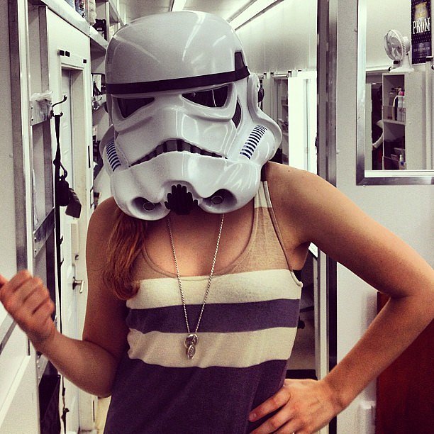 She's Not Afraid to Get in Touch With Her Dorky Side She's Not Afraid to Get in Touch With Her Dorky Side