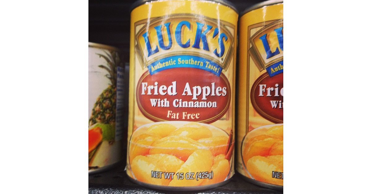 Yum, Canned Fried Apples 89 Weirdly Wonderful Things You Will Find in