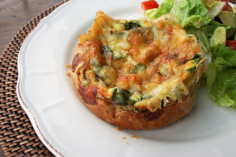 Bacon and Spinach Quiche Bacon and Spinach Quiche