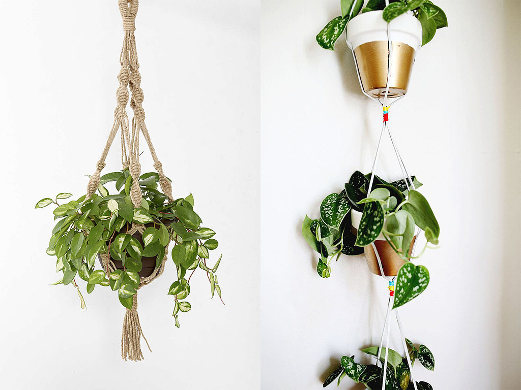 Hanging Rope Planters Hanging Rope Planters