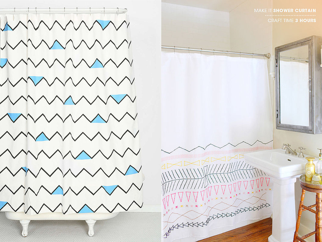 Geometric Shower Curtain Geometric Shower Curtain
