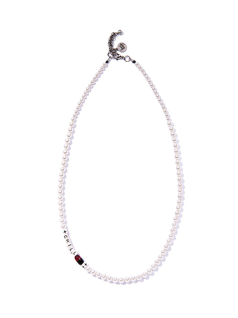 Venessa Arizaga Chill Pill Pearl Necklace Venessa Arizaga Chill Pill Pearl Necklace