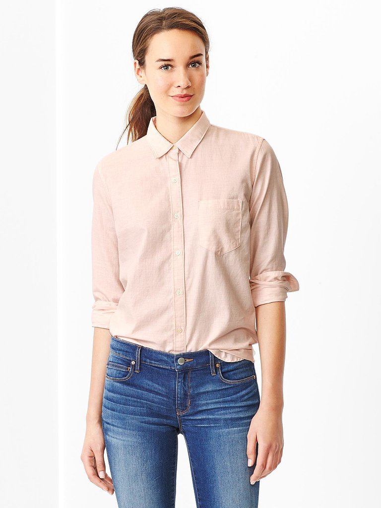 Gap Fitted Boyfriend Shirt Gap Fitted Boyfriend Shirt