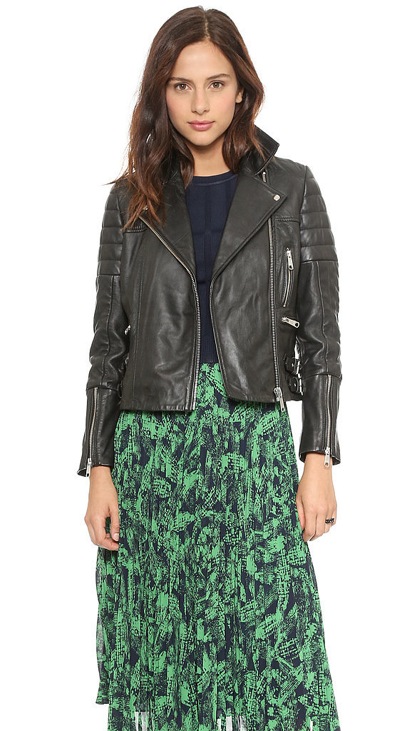 Whistles Dylan Leather Biker Jacket Whistles Dylan Leather Biker Jacket