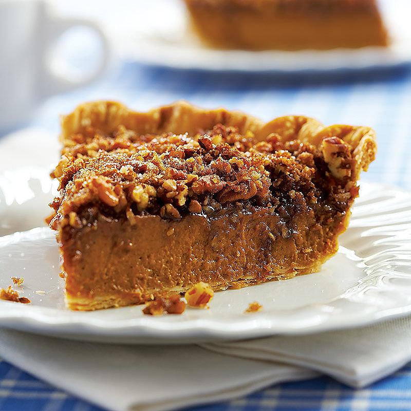 Pumpkin-Pecan Pie Pumpkin-Pecan Pie