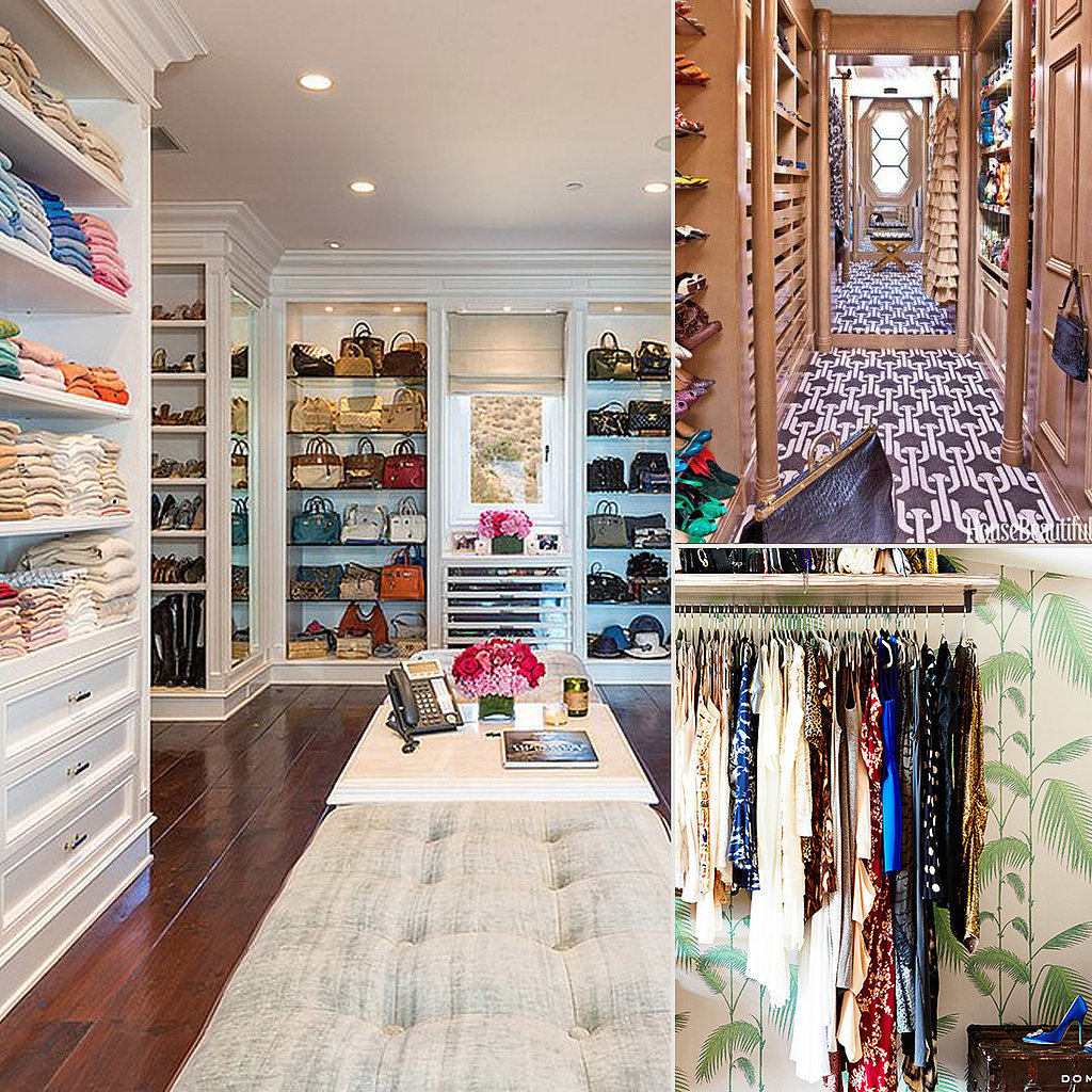 Celebrity Closets That Could Rival Any Boutique Celebrity Closets Glam Master Bedroom Closet