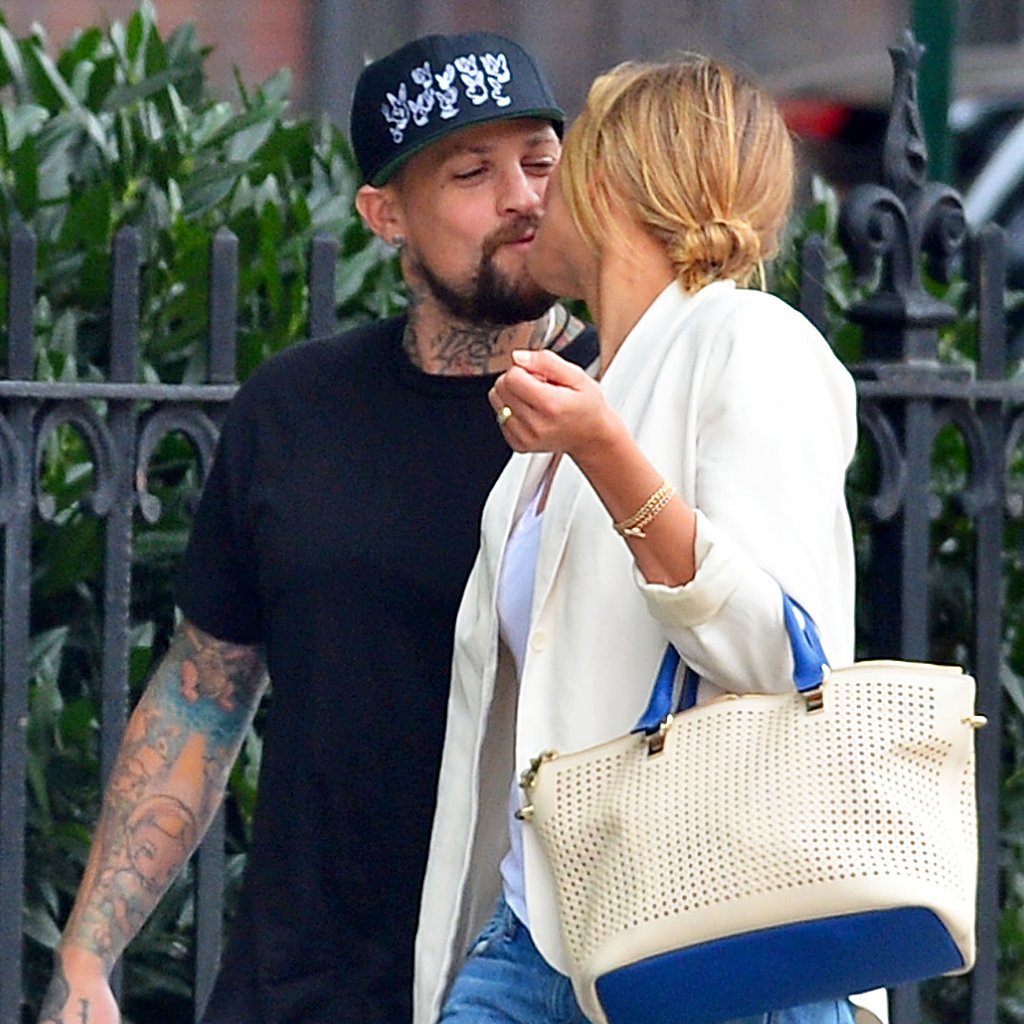 Cameron Diaz and Benji Madden Kissing in NYC | POPSUGAR Celebrity