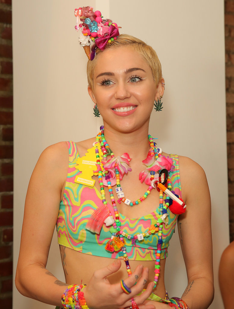 Miley Cyrus at Jeremy Scott Miley Cyrus at Jeremy Scott