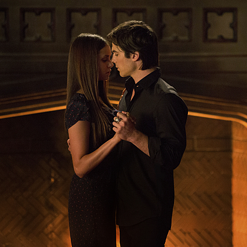 the vampire diaries romance