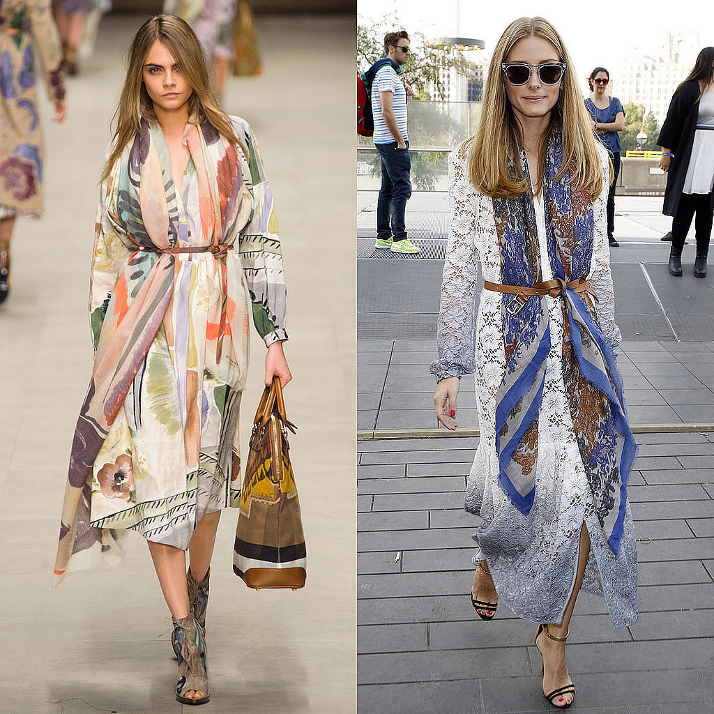 How to Belt Your Scarf POPSUGAR Fashion