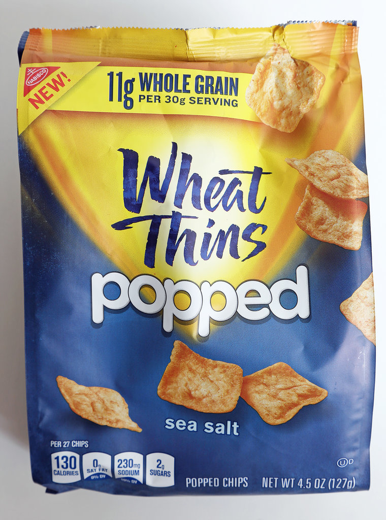 Wheat Thins Popped Sea Salt Wheat Thins Popped Sea Salt