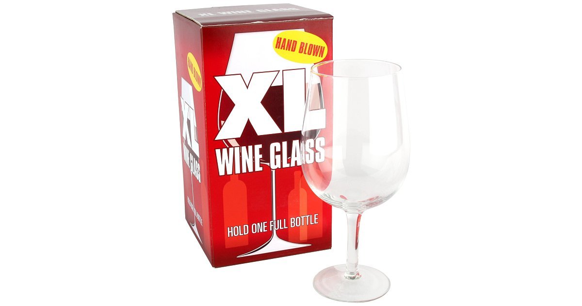 Giant Wine Glass (18) 90+ Clever White Elephant Gifts That Won't