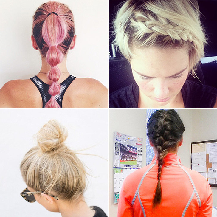 workout hair styles