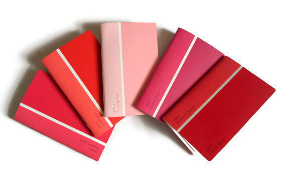 Paint Chip Notebooks Paint Chip Notebooks