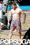 Chris Pratt Anna Faris's Beach