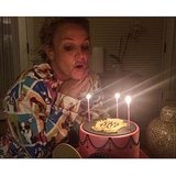 Britney Spears Cozy B-Day Celebration