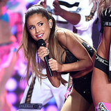 Here's the Exact Moment Ariana Grande Got Smacked by a Victoria's Secret Angel