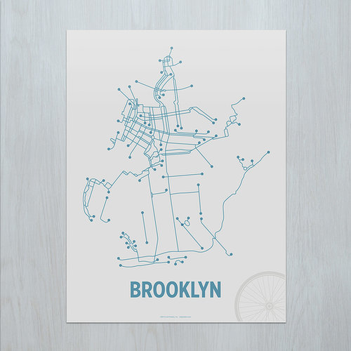 brooklyn bike map