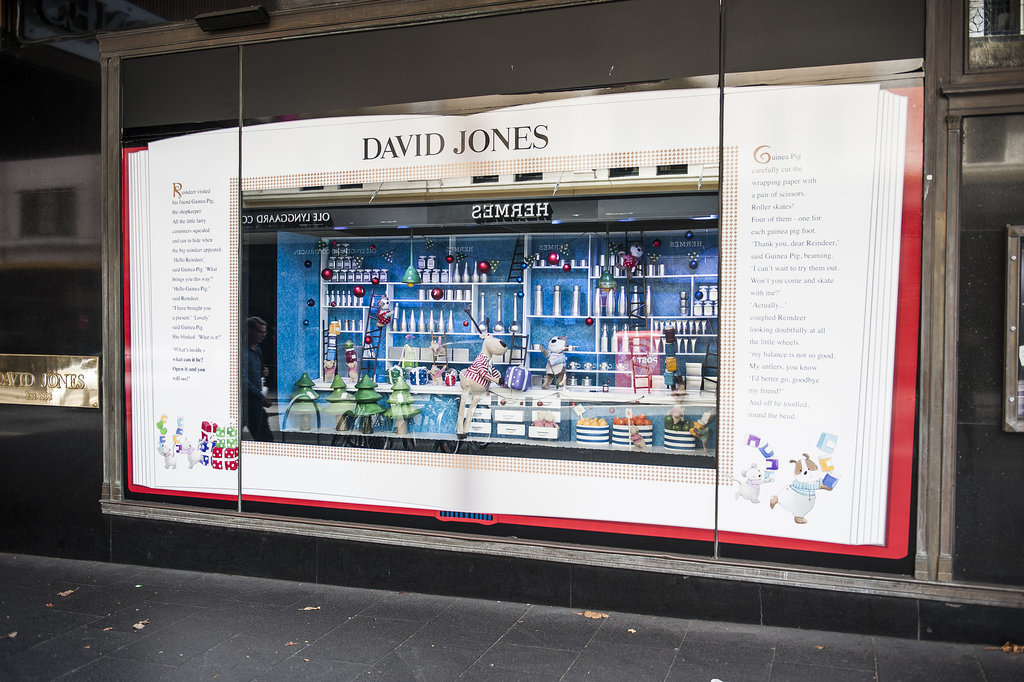 David Jones 2014 Christmas Windows POPSUGAR Fashion Australia