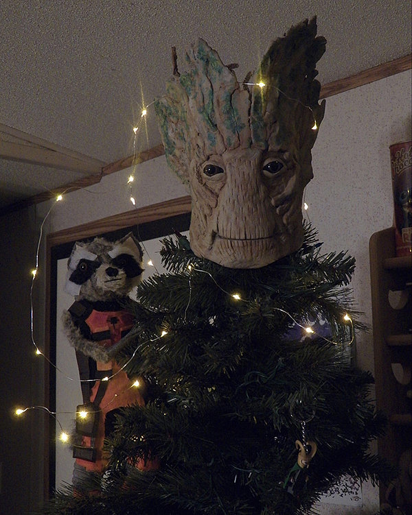 technology gadgets someone made a groot christmas tree technology gadgets someone made a groot christmas tree