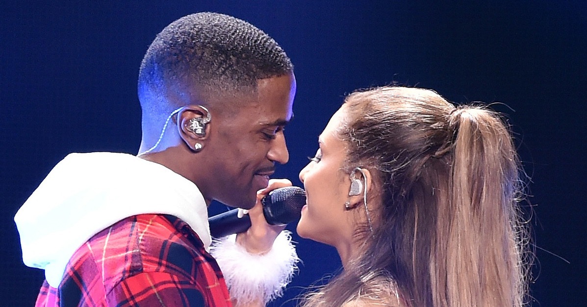 Ariana Grande And Big Seans Pda At Jingle Ball Pictures Popsugar Celebrity