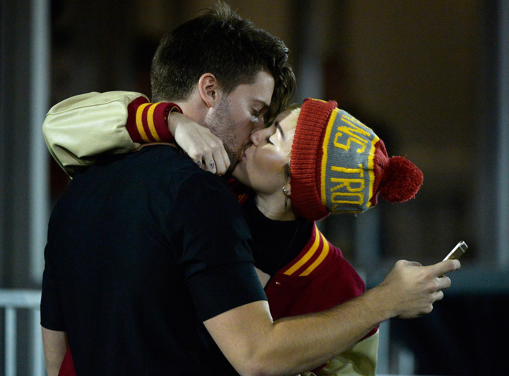 Miley Cyrus and Patrick Schwarzenegger Miley Cyrus and Patrick Schwarzenegger