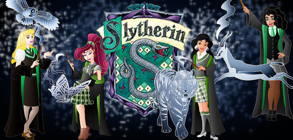 Slytherin | See the Disney Princesses as Hogwarts Students | POPSUGAR