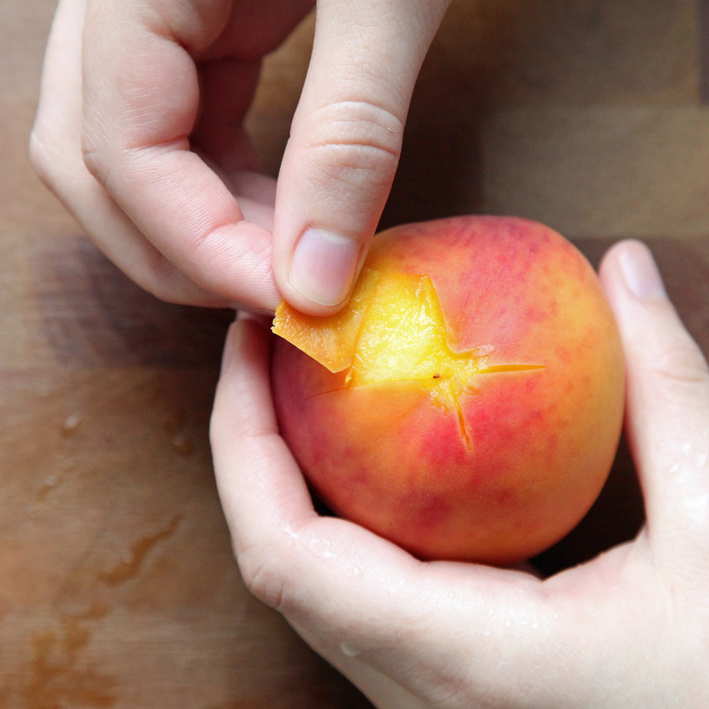 Peeling Peaches Easily Peeling Peaches Easily