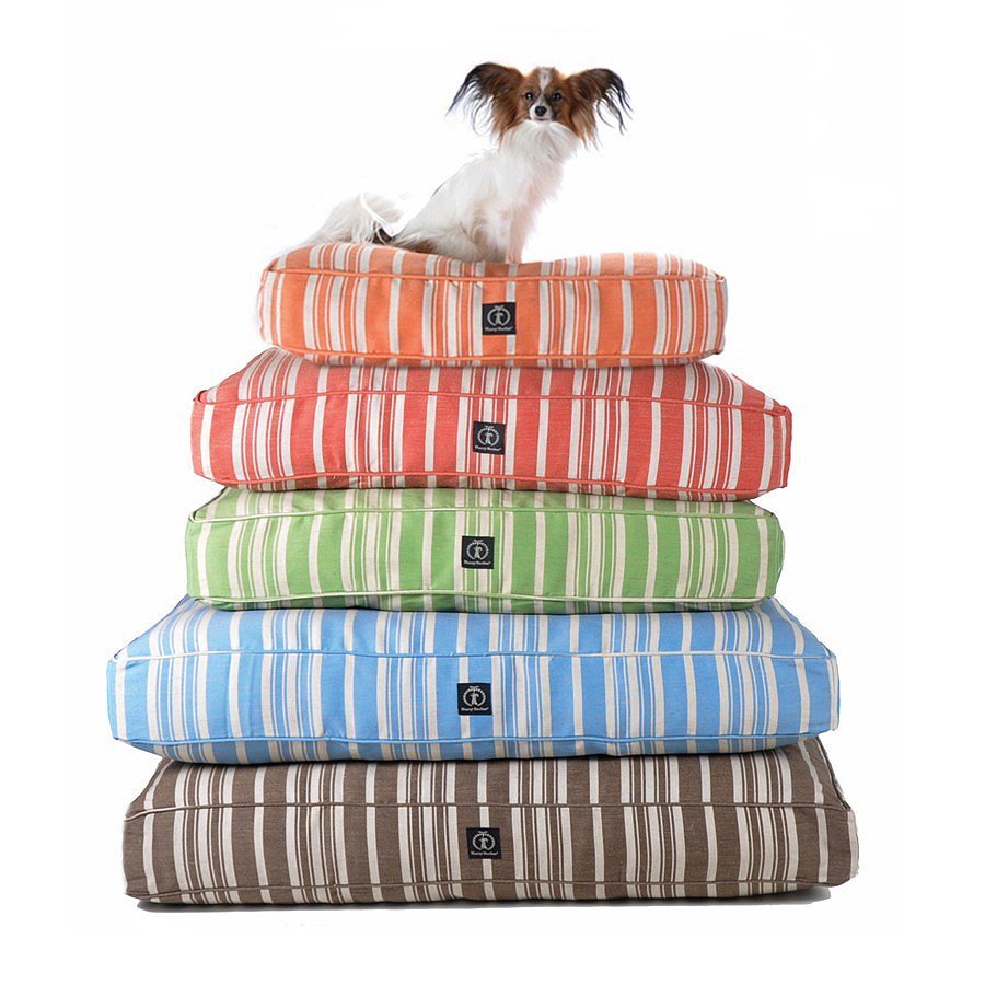 This Bright And Preppy Striped Rectangle Dog Bed 150 200 Is Sure this-bright-and-preppy-striped-rectangle-dog-bed-150-200-is-sure