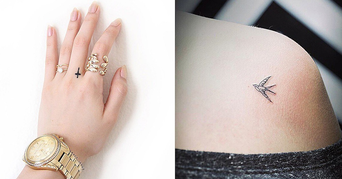 100 Real-Girl Tiny Tattoo Ideas For Your First Ink