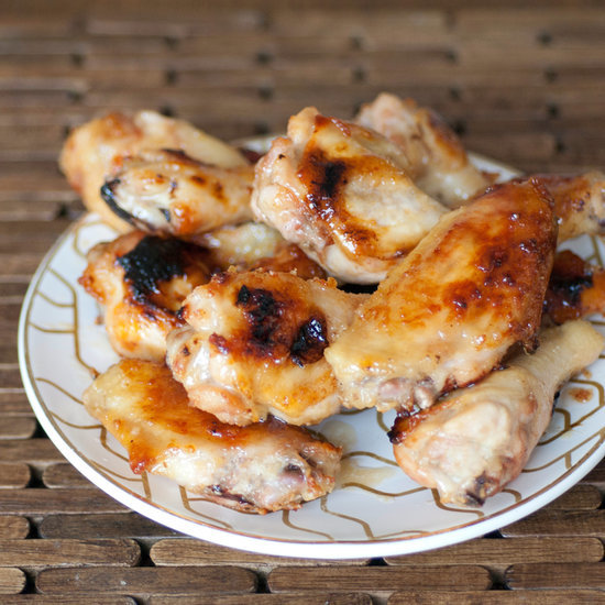 Bourbon-Glazed Chicken Wings Bourbon-Glazed Chicken Wings