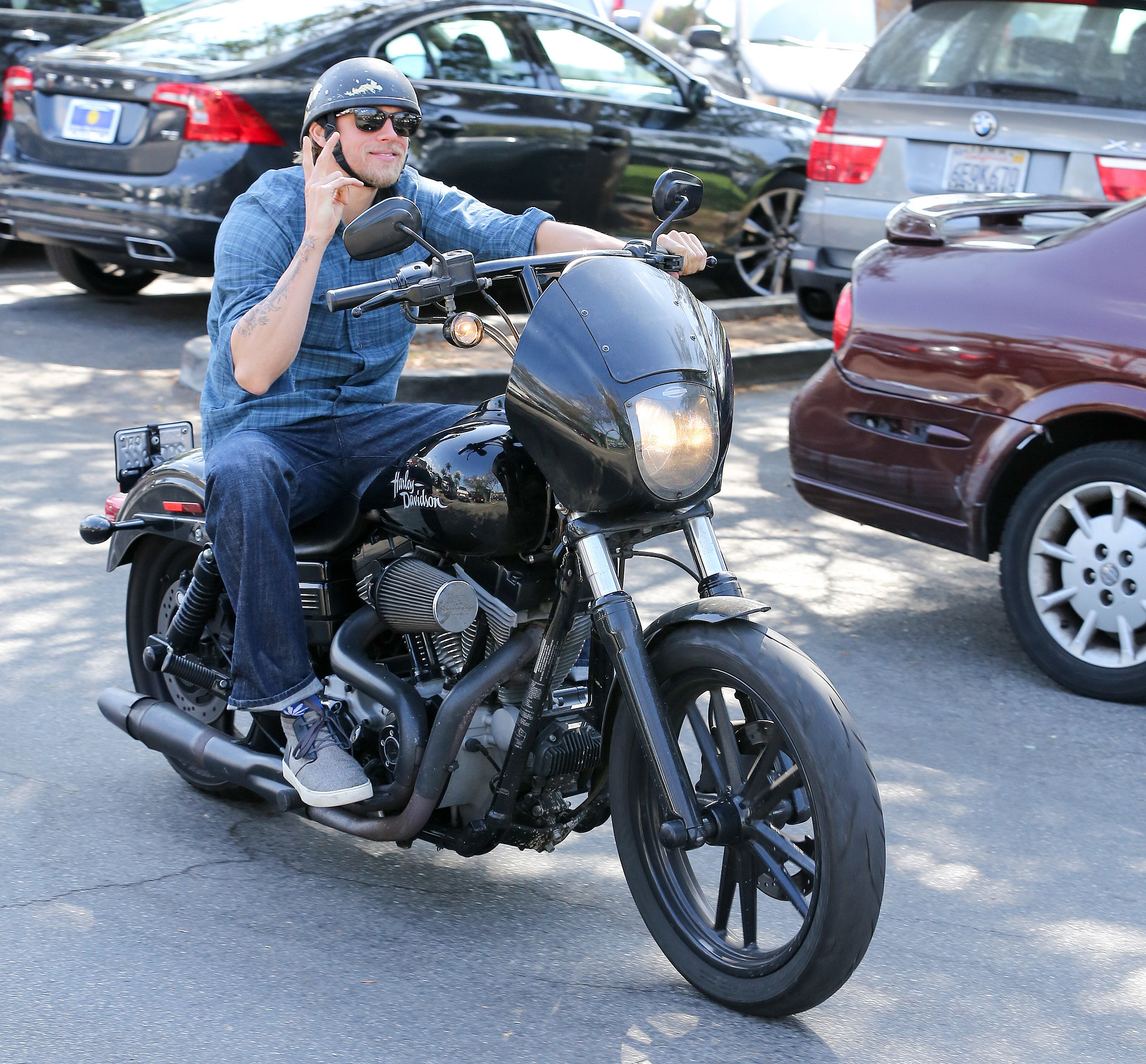 Like his Sons of Anarchy character, he's into motorcycles, and he 30 Things You May Not Know